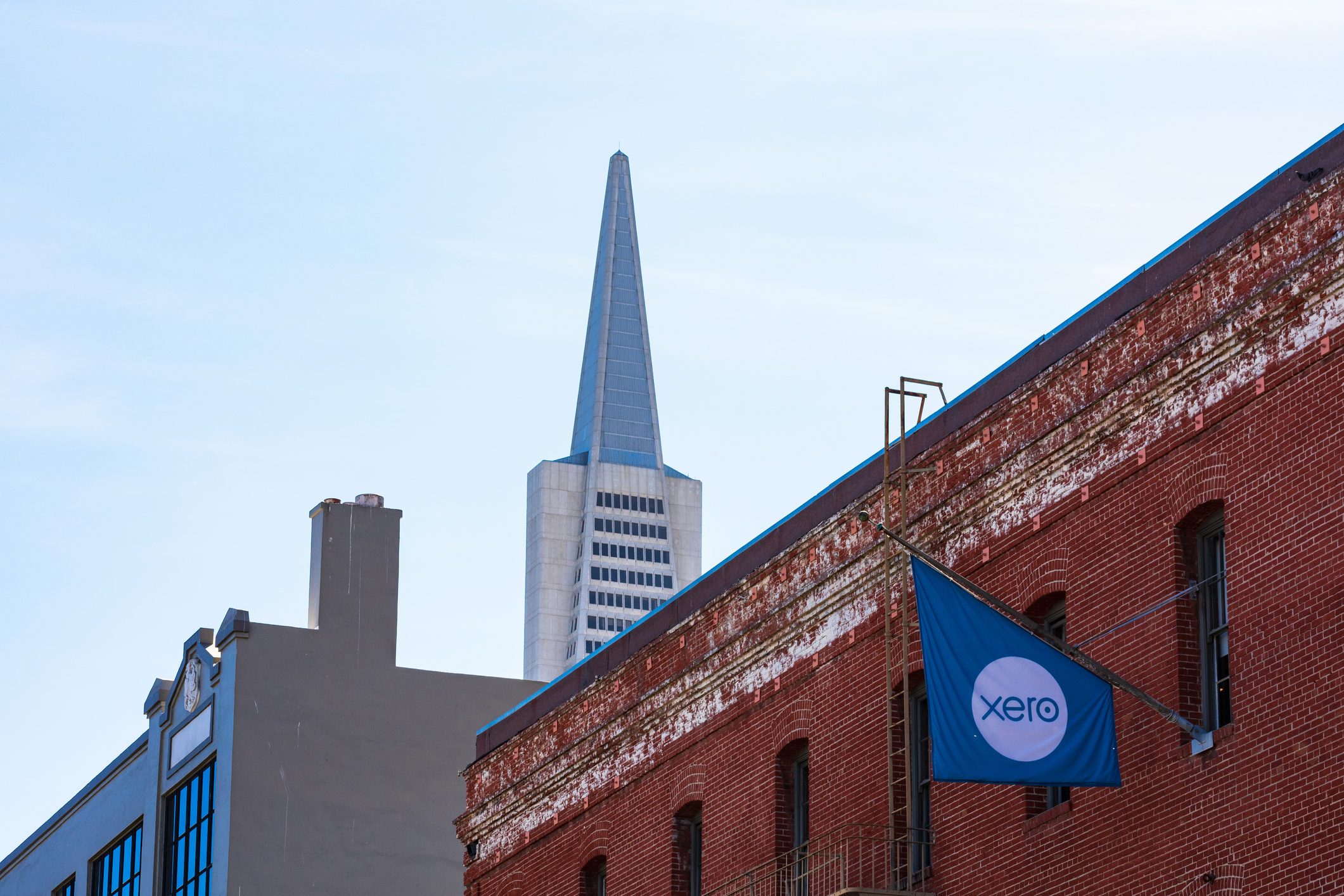 Xero Flag on an office building