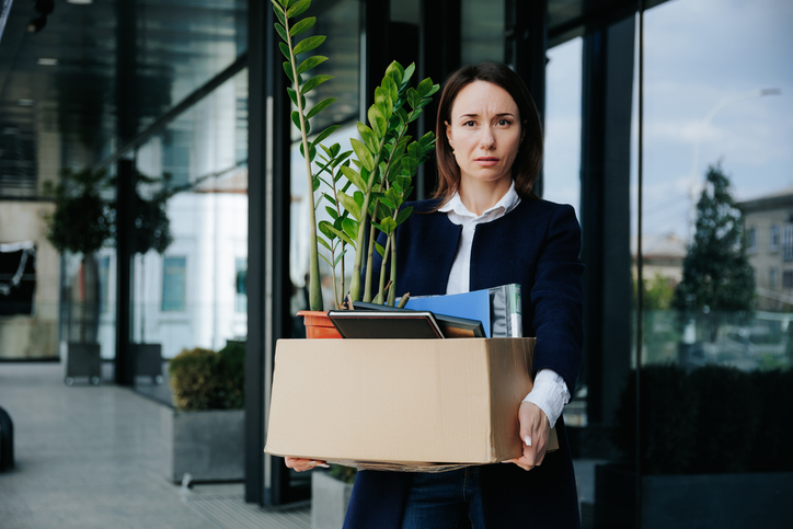 Fired and Alone Middle-Aged Woman's Loss Work Displayed americas-gold-and-silver-corp-layoffs-know-your-rights